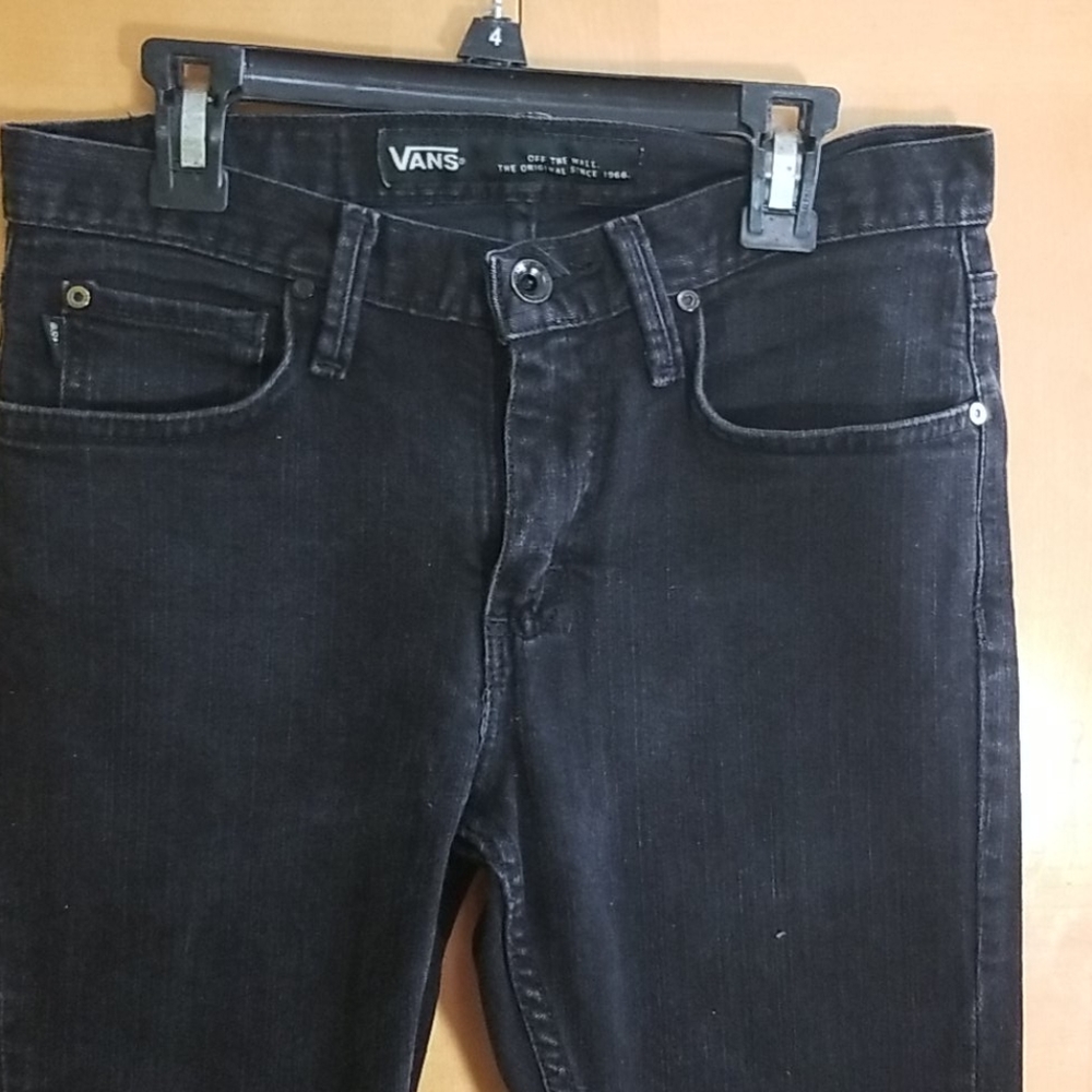 Vans Black Denim